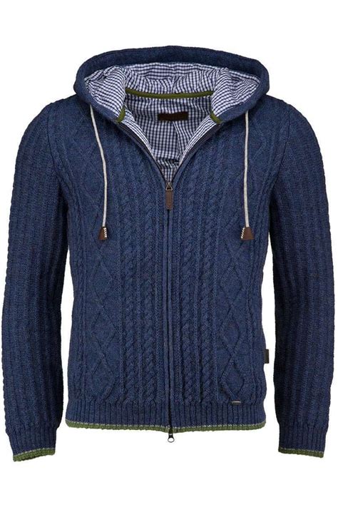 adidas strickjacke herren blau|Blau .